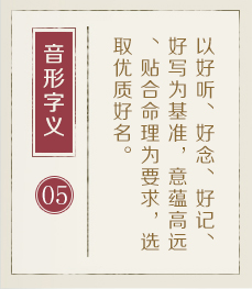 贵阳起名流程五